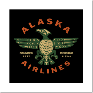 Alaska Airlines 2 by Buck Tee Posters and Art